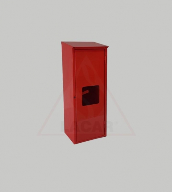Gabinete con alero y visor matafuego 10kg - Lacar