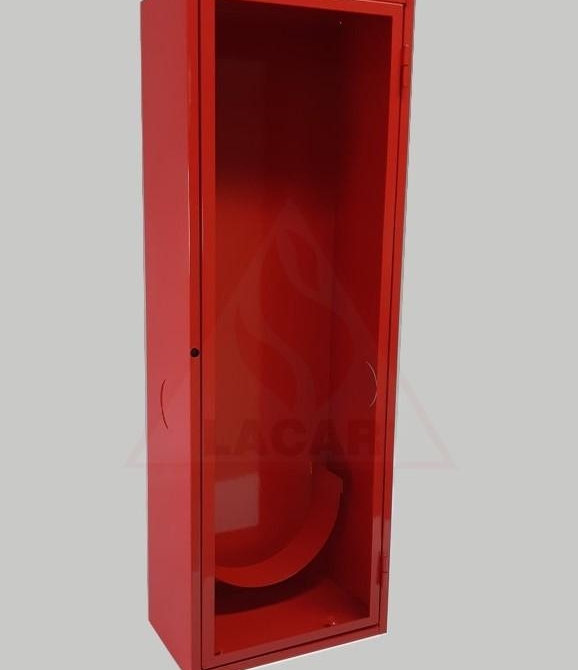 Gabinete con puerta para matafuego CO2 7kg - Lacar
