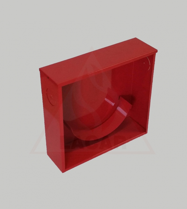 Gabinete sin puerta 44,5mm con tapa para manga - Lacar