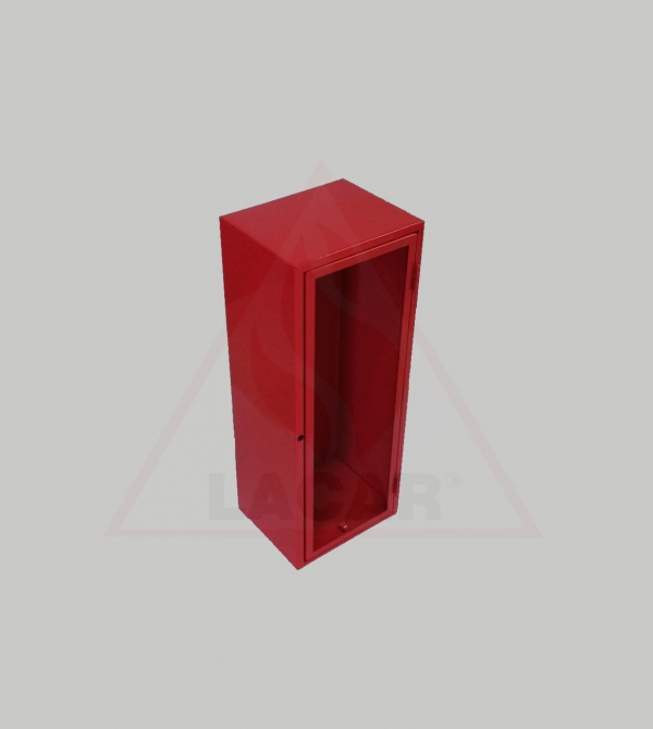 Gabinete con puerta para matafuego 10kg - Lacar