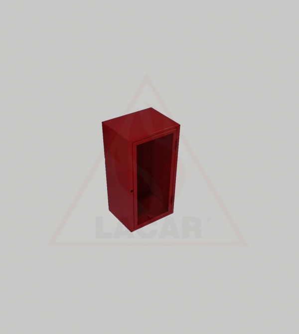 Gabinete con puerta para matafuego 2,5kg - Lacar