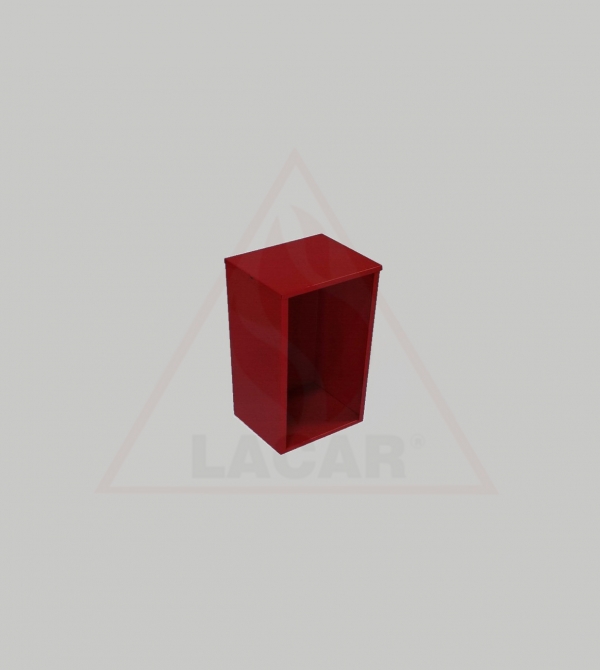 Gabinete para matafuego 2,5kg sin puerta con tapa - Lacar
