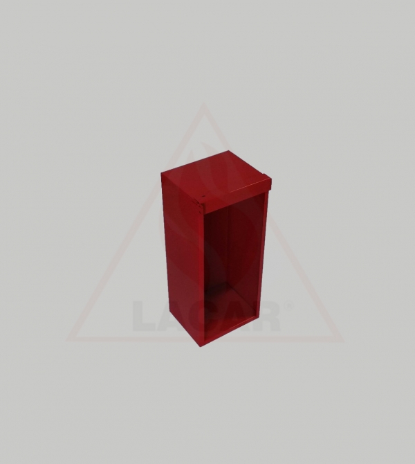 Gabinete matafuego 5kg para candado con tapa - Lacar