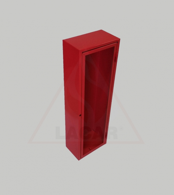 Gabinete con puerta para matafuego CO2 5kg - Lacar
