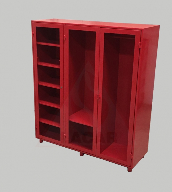 Gabinete brigadista porta elementos de 3 módulos - Lacar