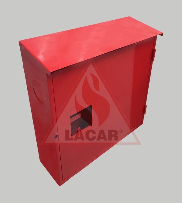 Gabinete con alero y visor 44,5mm para manga - Lacar