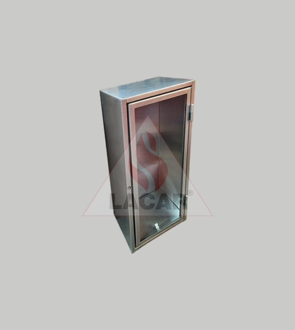 Gabinete para matafuego de acero inoxidable - Lacar