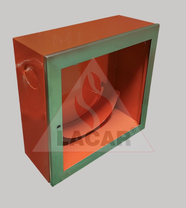 Gabinete para manguera con frente de acero inoxidable - Lacar